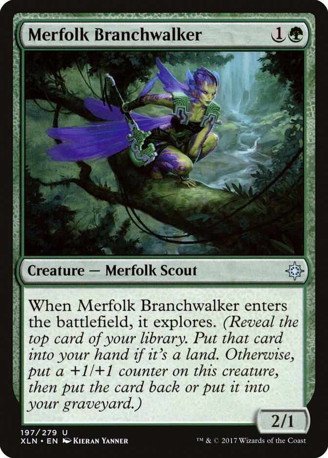 Merfolk Branchwalker card front