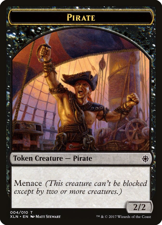 Pirate card front