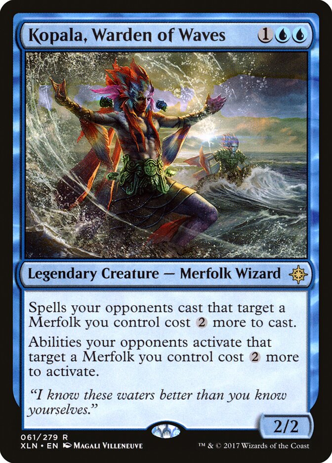 Kopala, Warden of Waves card front