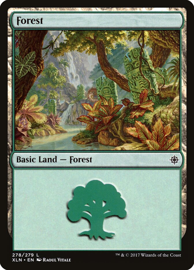Forest card front