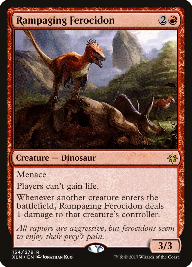 Rampaging Ferocidon card front