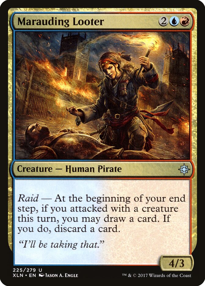 Marauding Looter card front