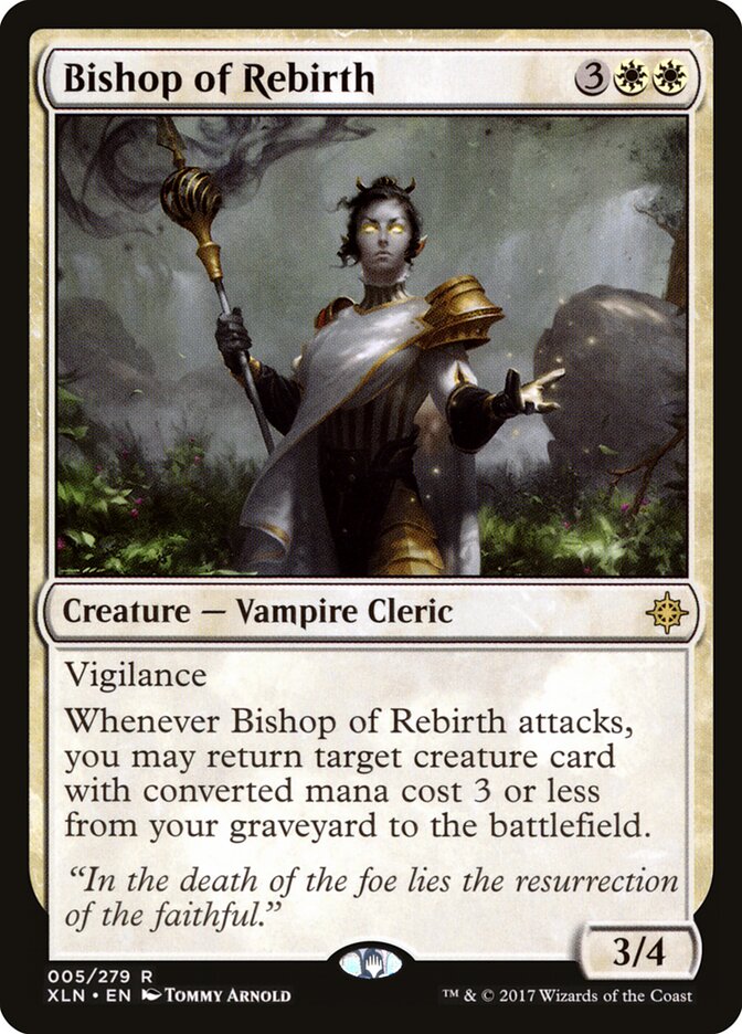 Bishop of Rebirth card front