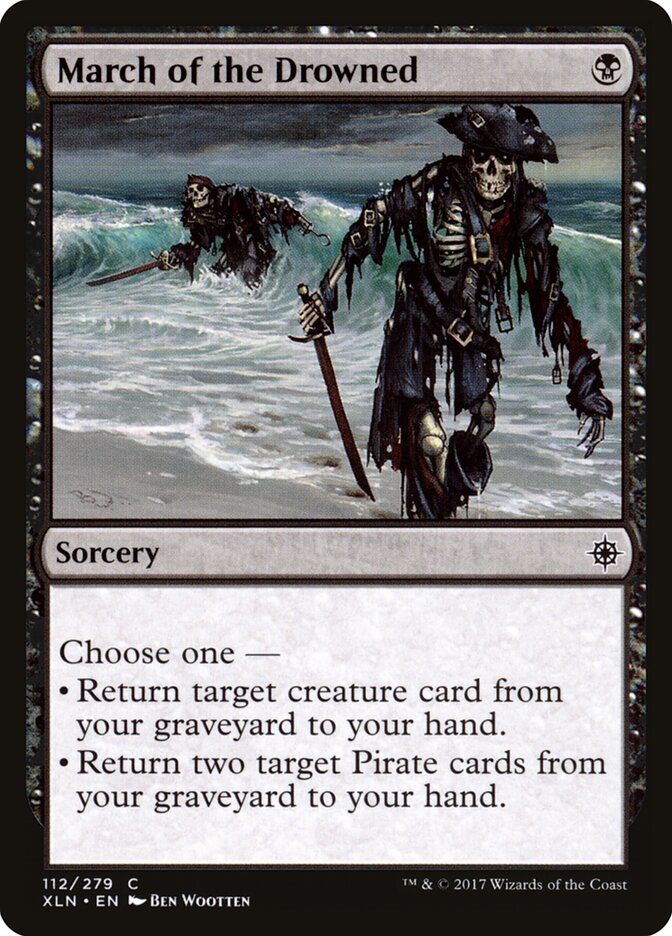 March of the Drowned card front