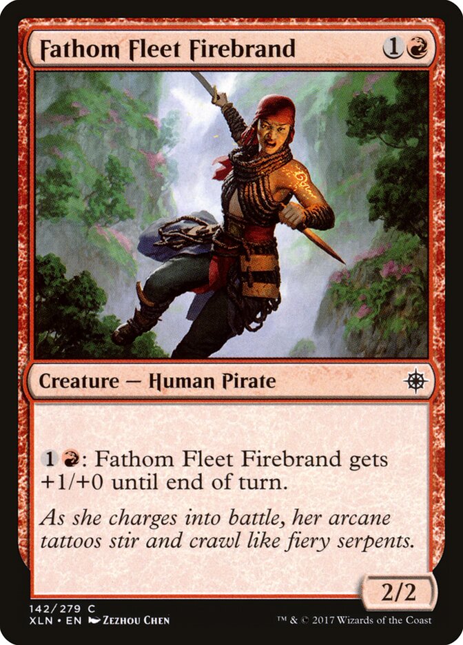 Fathom Fleet Firebrand card front