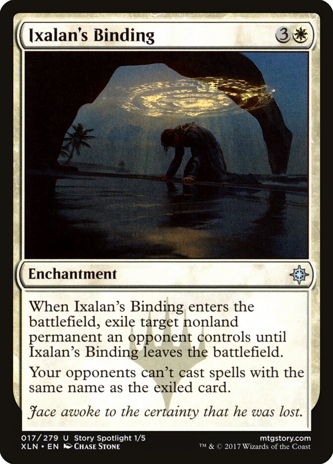 Ixalan's Binding card front