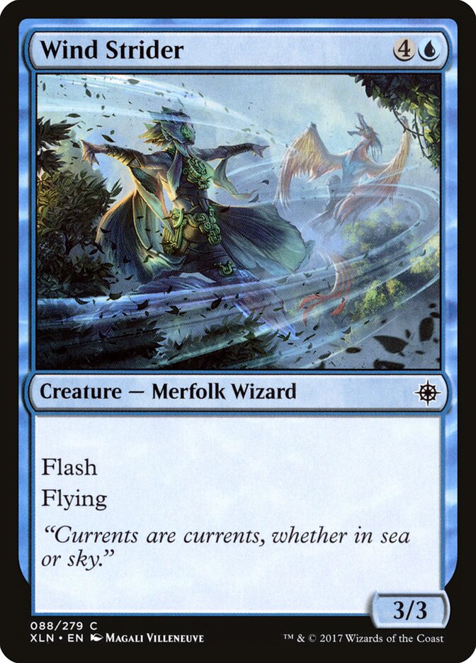 Wind Strider card front