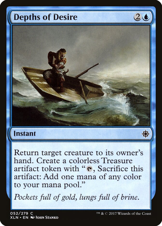 Depths of Desire card front