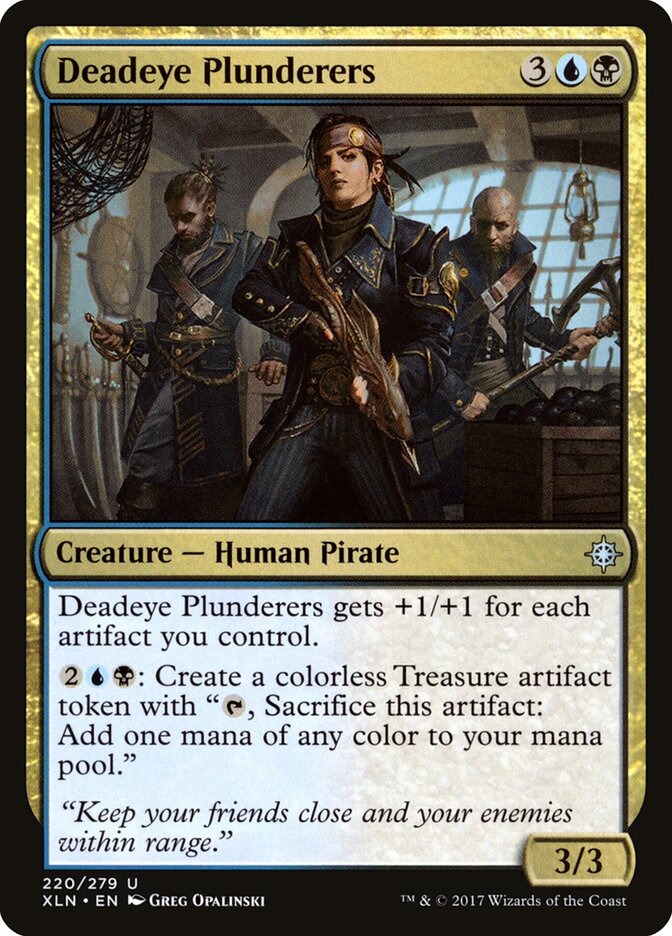 Deadeye Plunderers card front