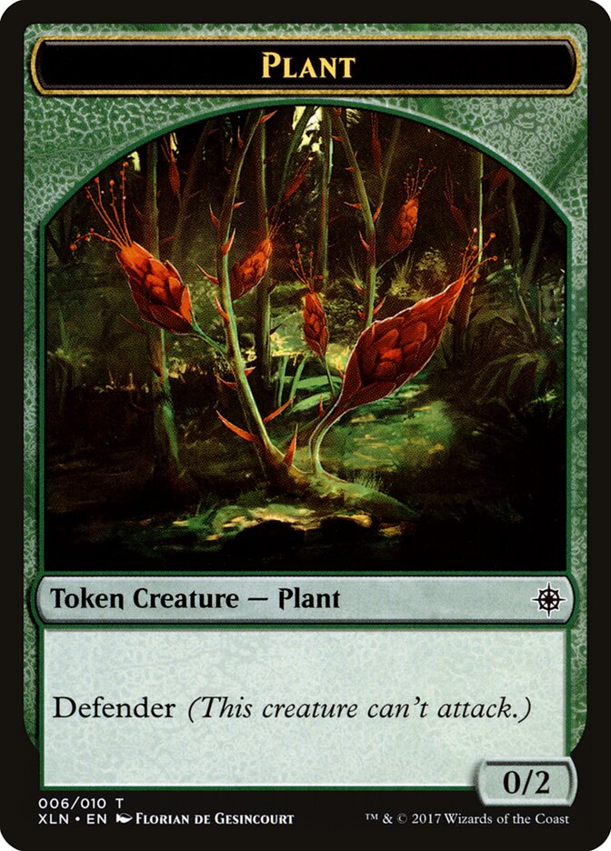 Plant card front