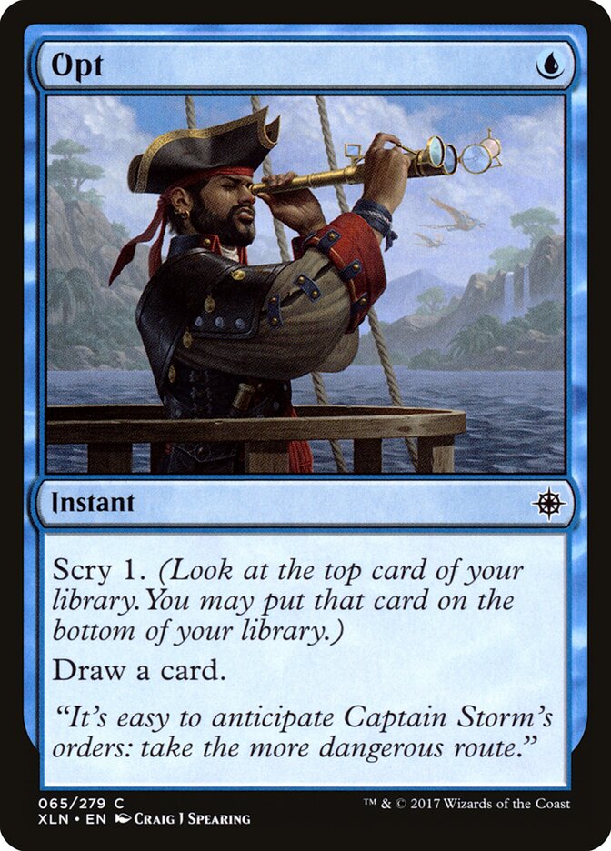 Opt card front