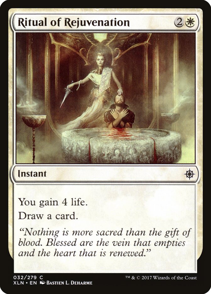Ritual of Rejuvenation card front