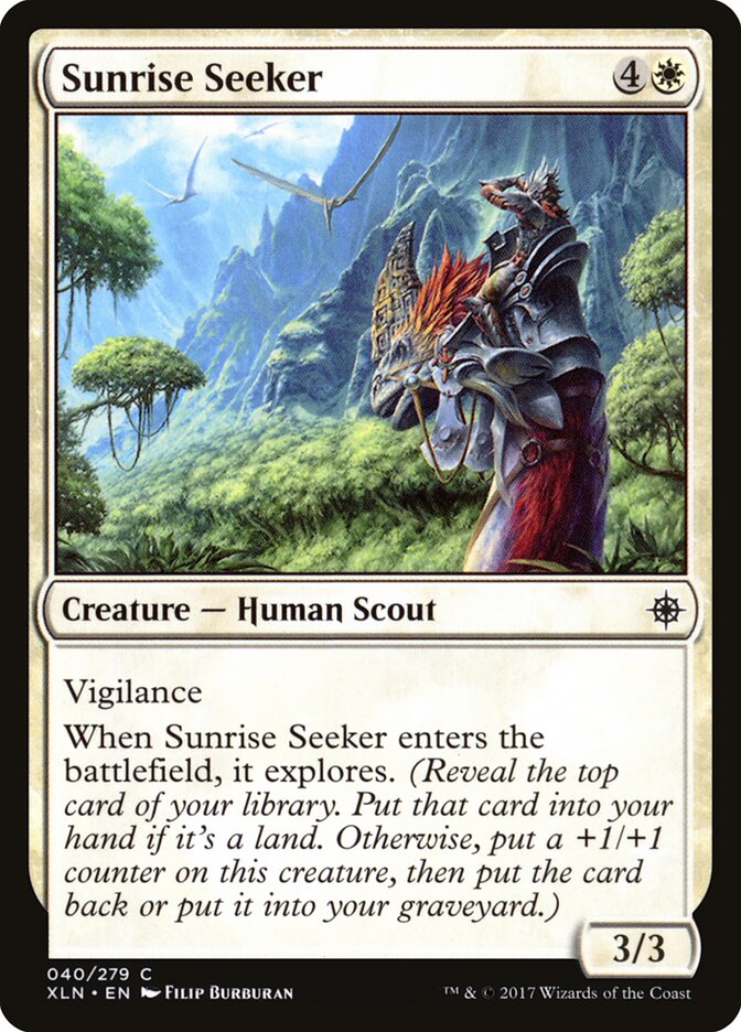 Sunrise Seeker card front