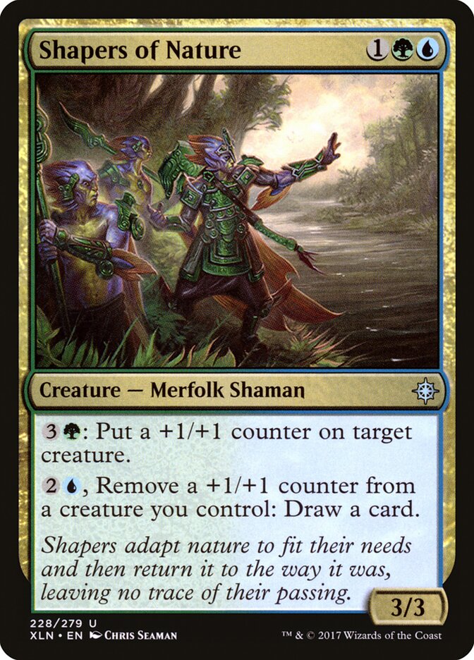 Shapers of Nature card front