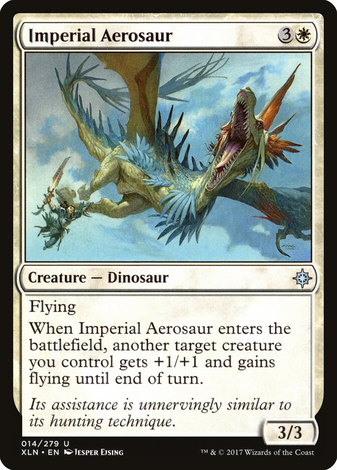 Imperial Aerosaur card front