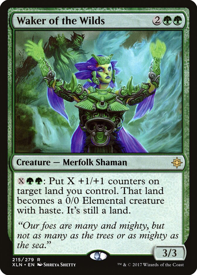 Waker of the Wilds card front