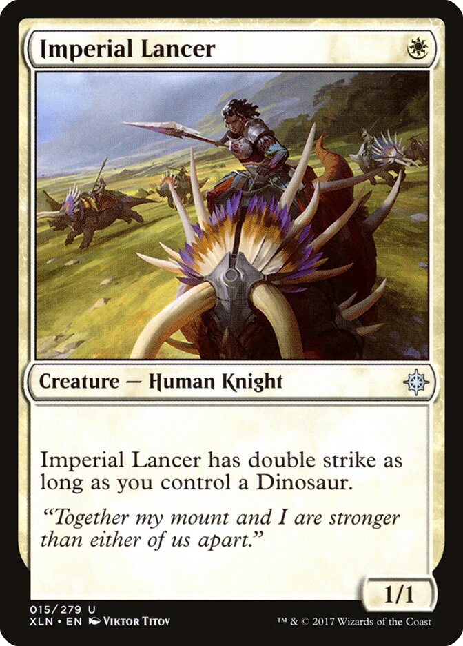 Imperial Lancer card front