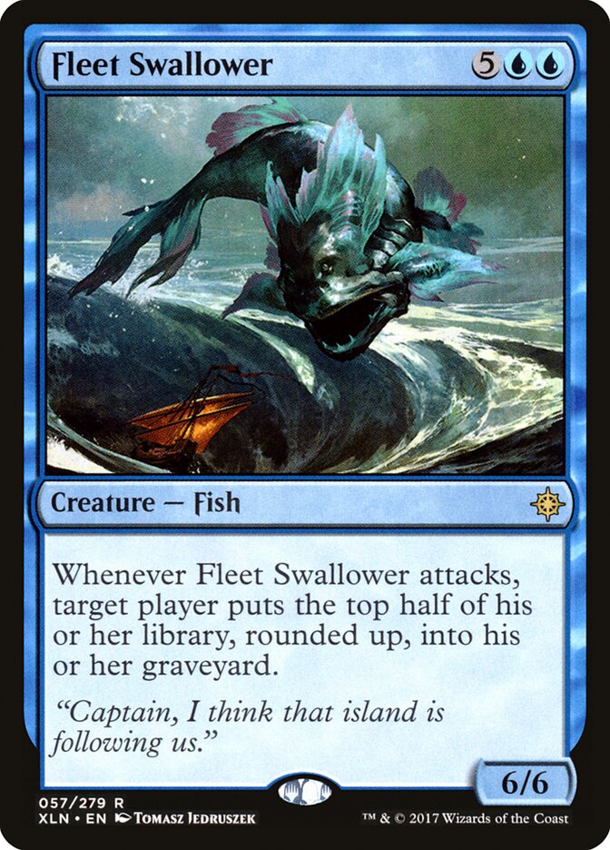 Fleet Swallower card front