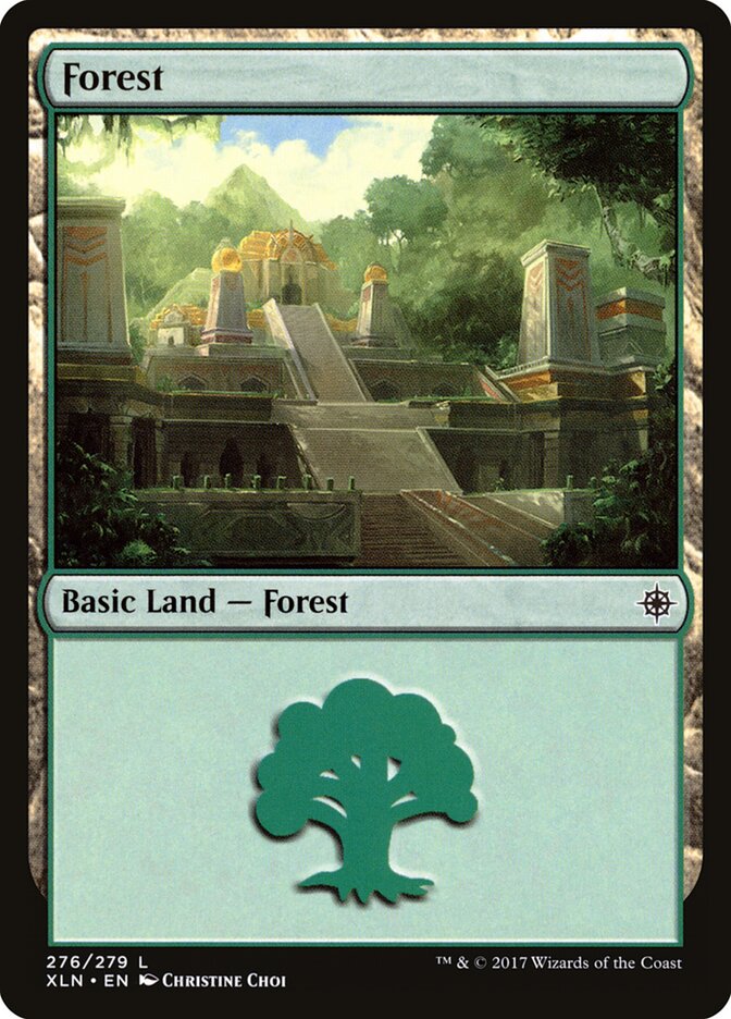 Forest card front