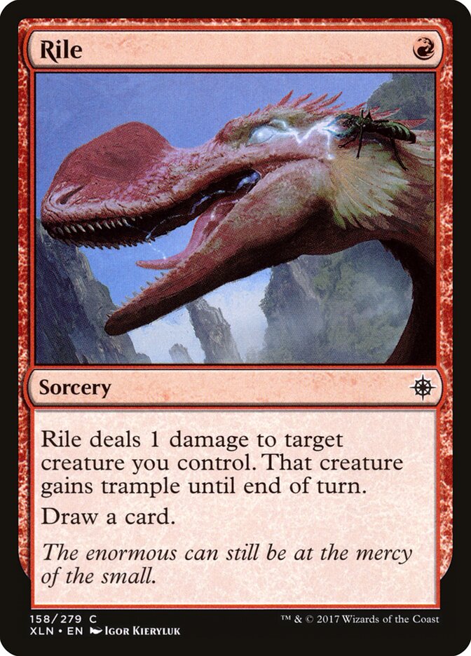 Rile card front