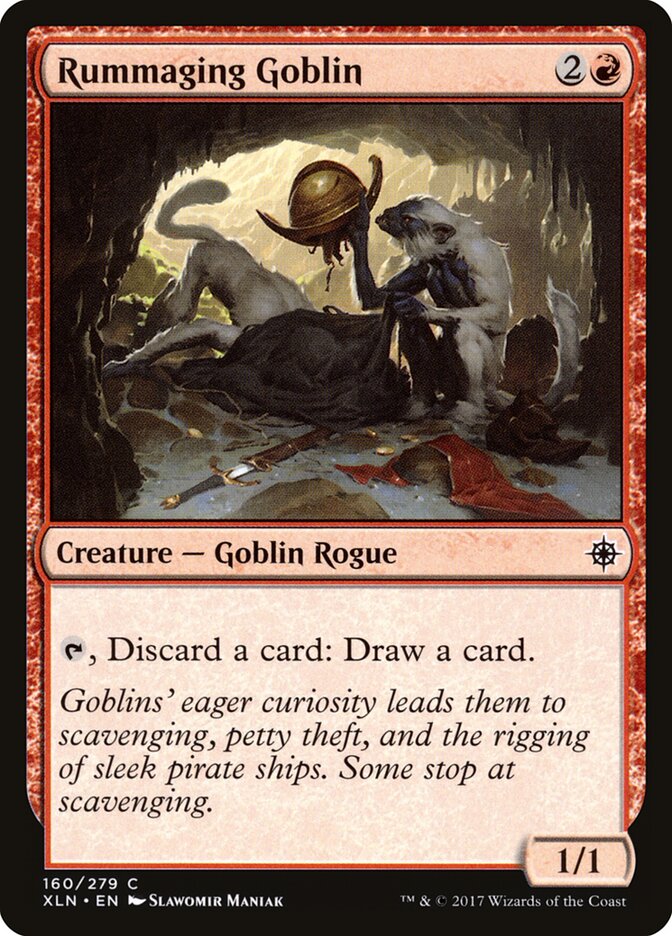 Rummaging Goblin card front