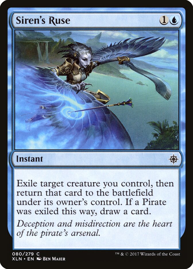 Siren's Ruse card front