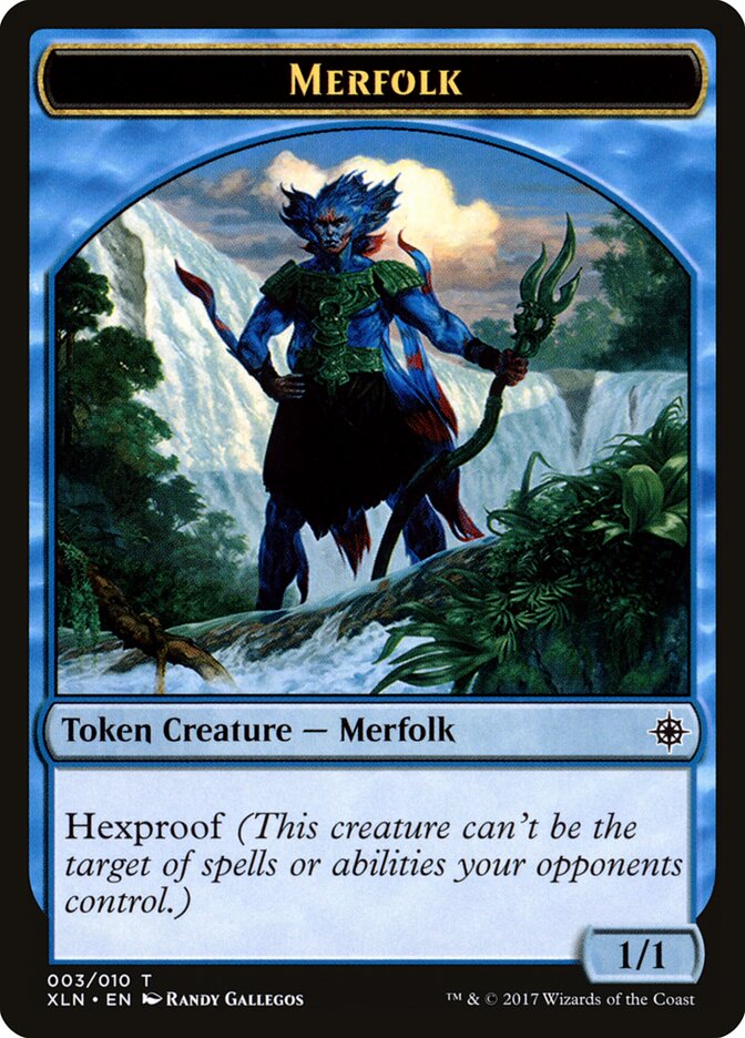Merfolk card front