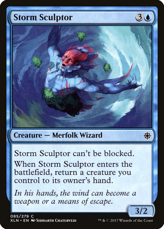 Storm Sculptor card front