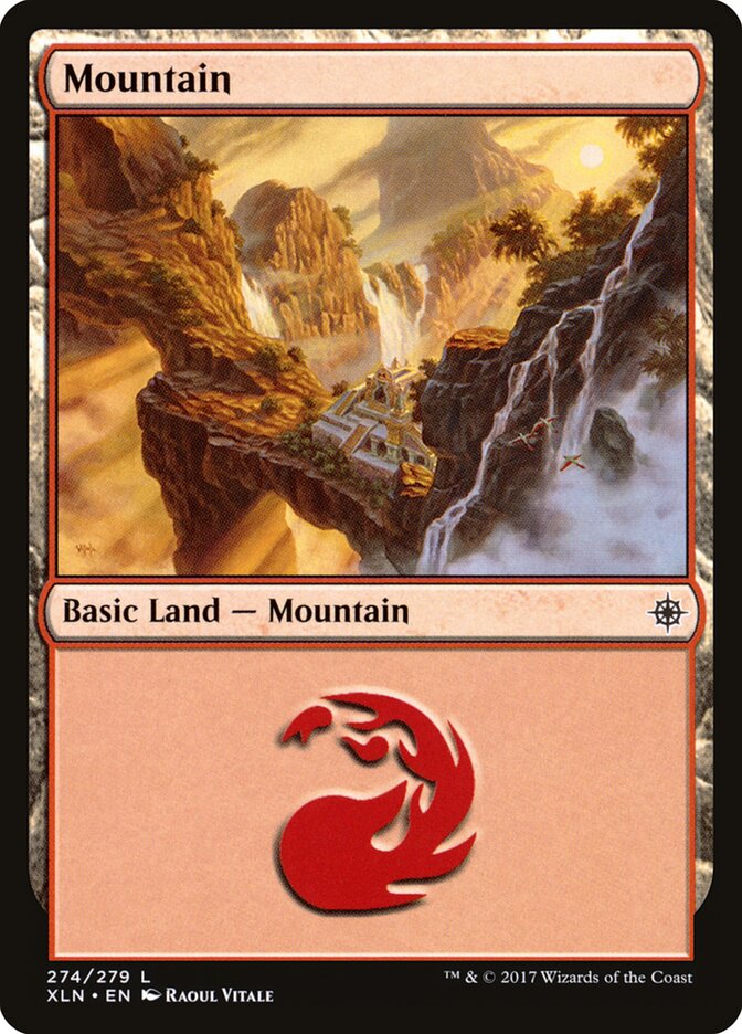 Mountain card front