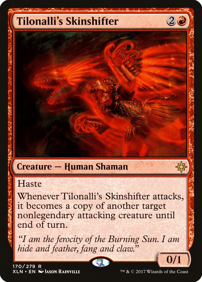 Tilonalli's Skinshifter card front