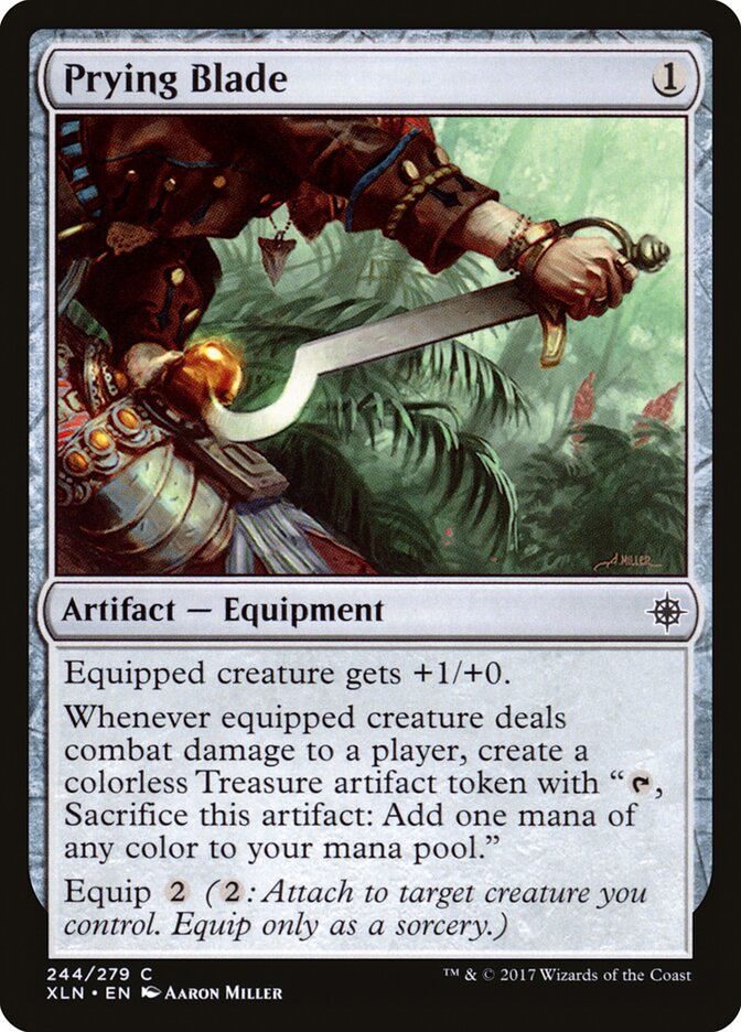 Prying Blade card front