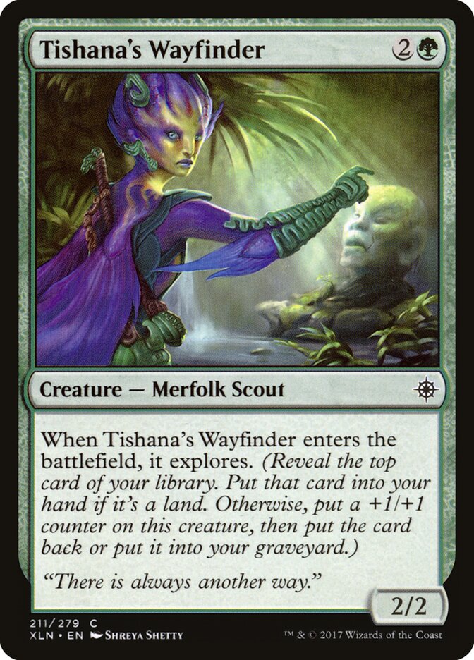 Tishana's Wayfinder card front