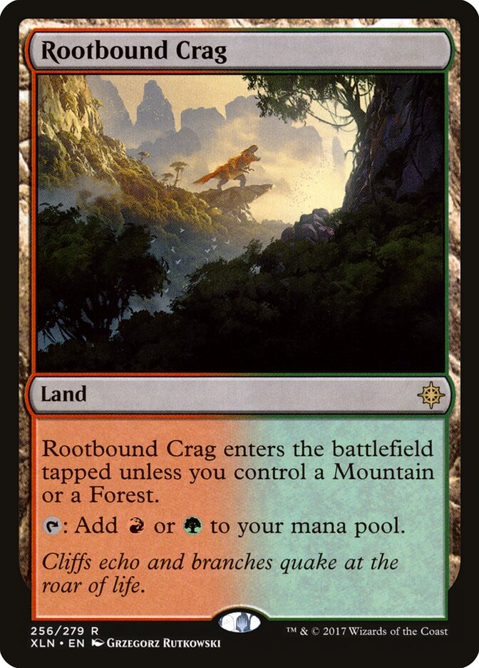 Rootbound Crag card front