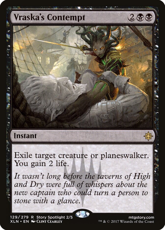 Vraska's Contempt card front