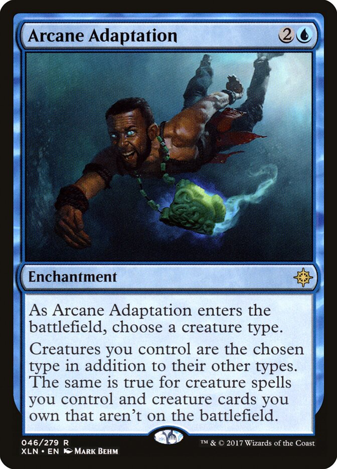 Arcane Adaptation card front