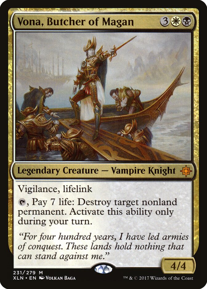 Vona, Butcher of Magan card front
