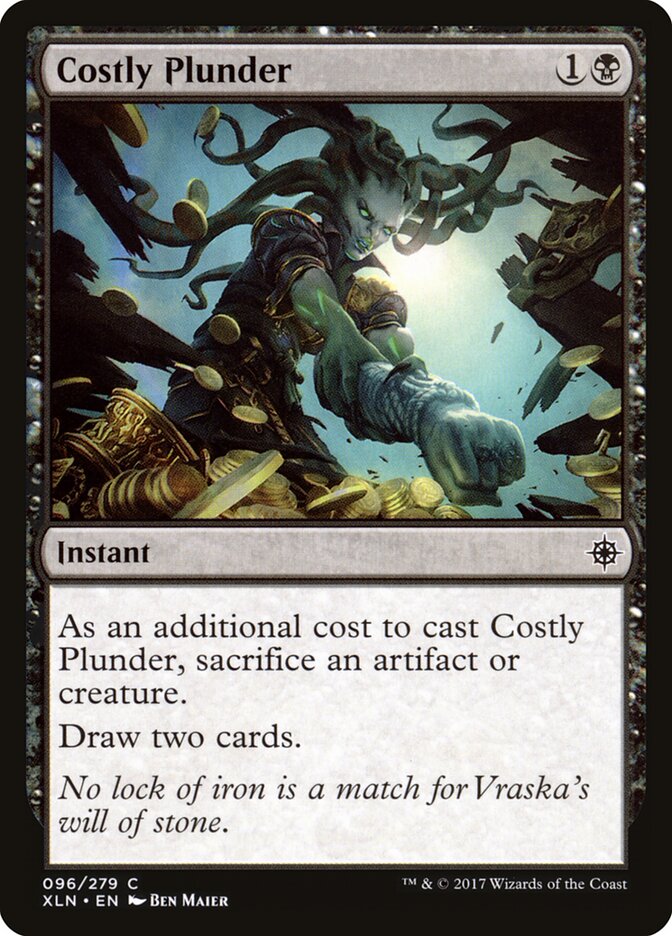 Costly Plunder card front