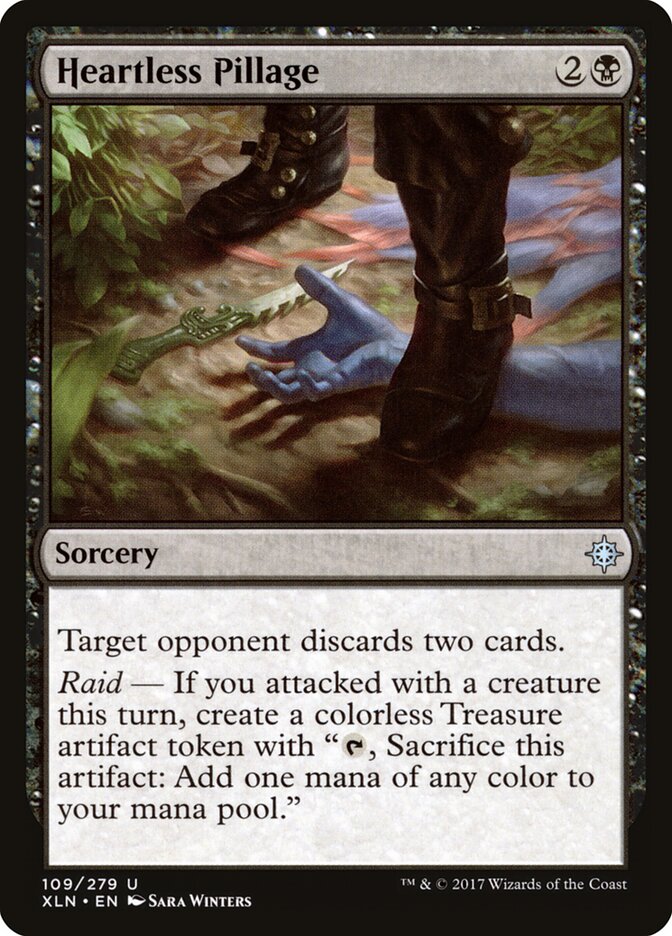 Heartless Pillage card front