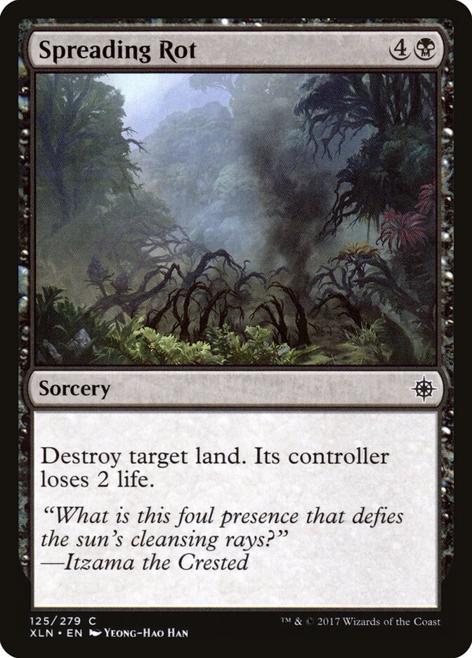 Spreading Rot card front