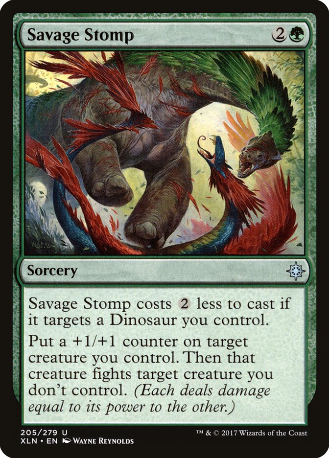 Savage Stomp card front