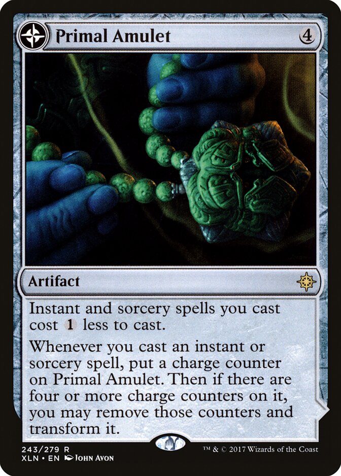 Primal Amulet card front