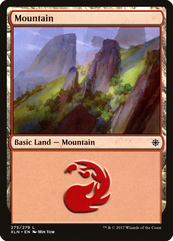 Mountain card front