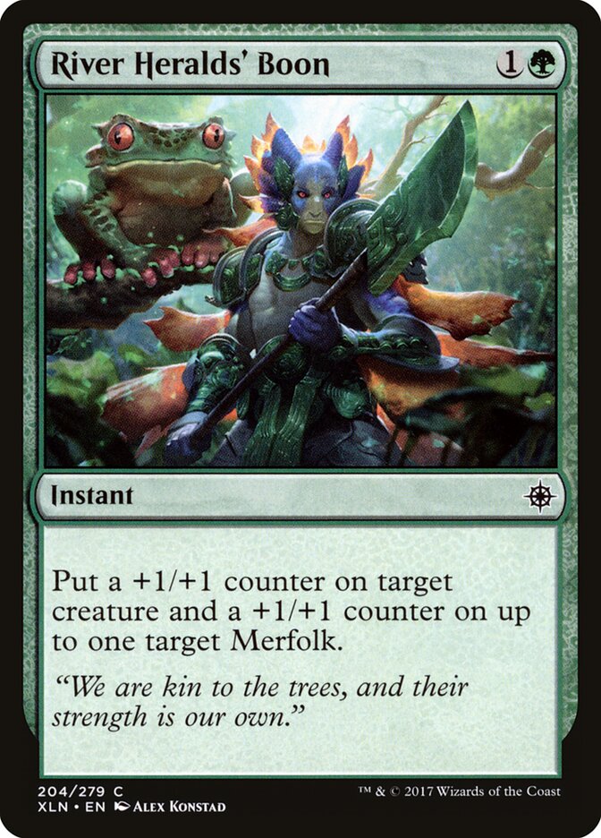 River Heralds' Boon card front