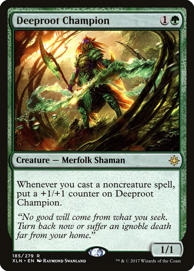Deeproot Champion card front