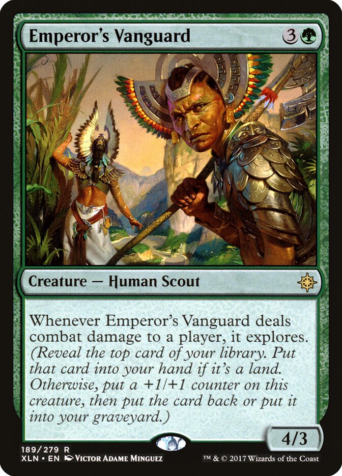 Emperor's Vanguard card front