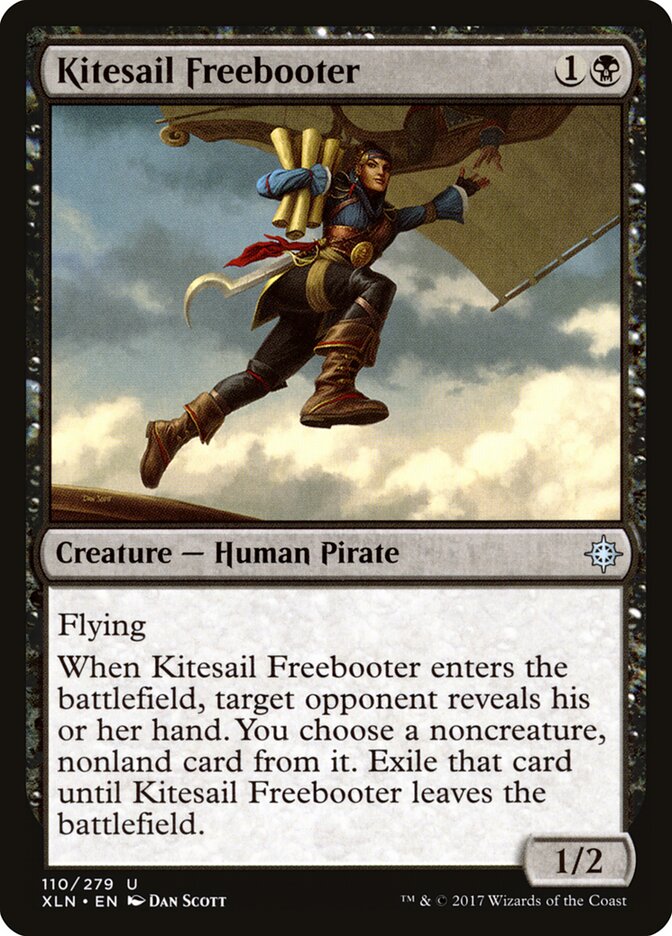 Kitesail Freebooter card front