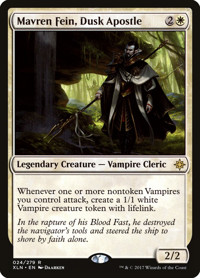 Mavren Fein, Dusk Apostle card front
