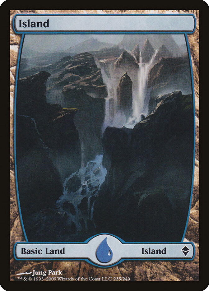 Island card front