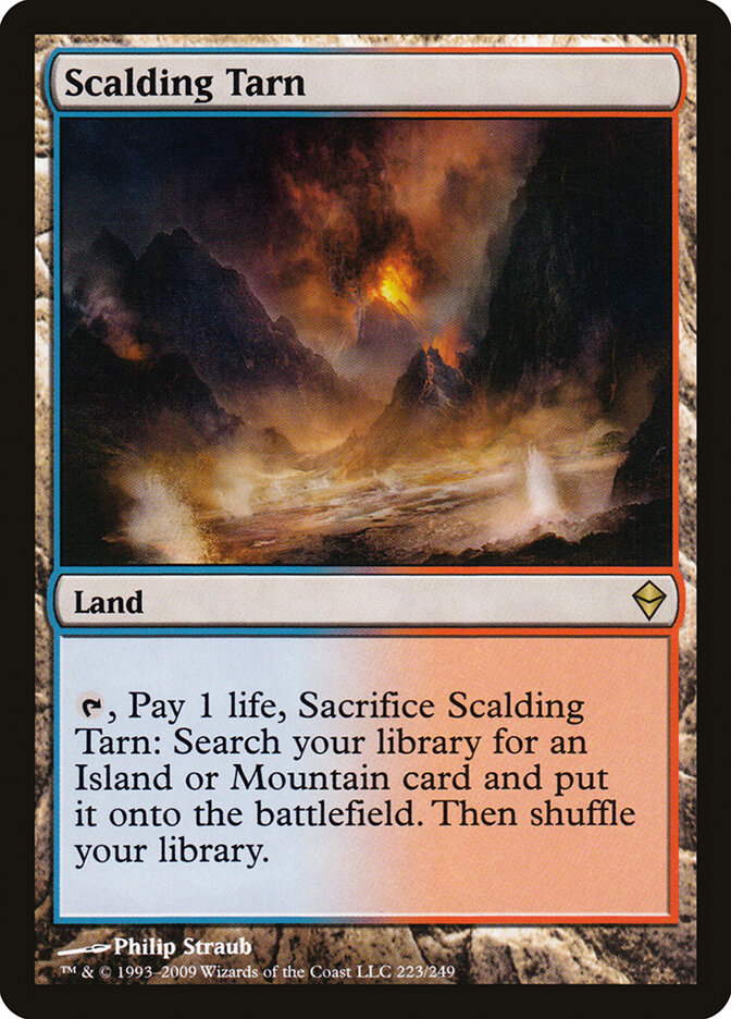 Scalding Tarn card front