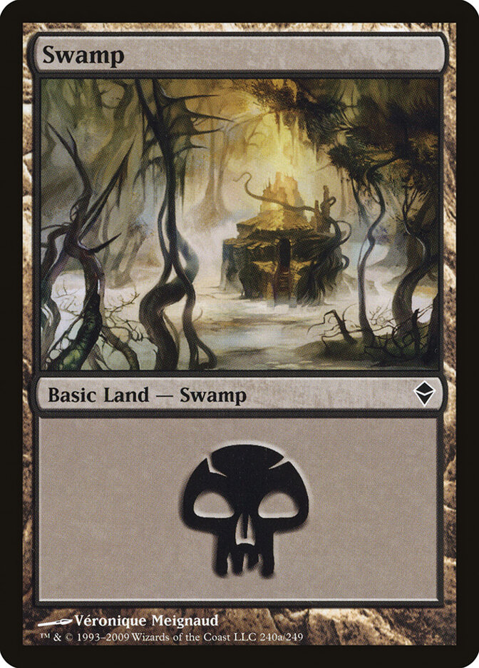 Swamp card front